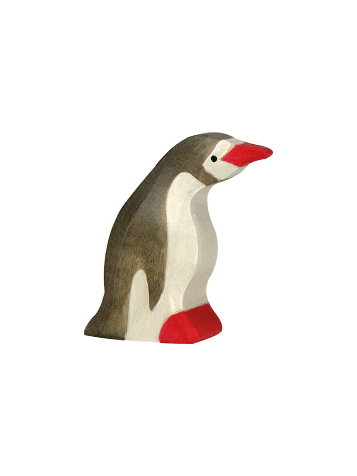 Pinguin aus Holz - klein, Kopf nach vorn - ab 3 Jahren