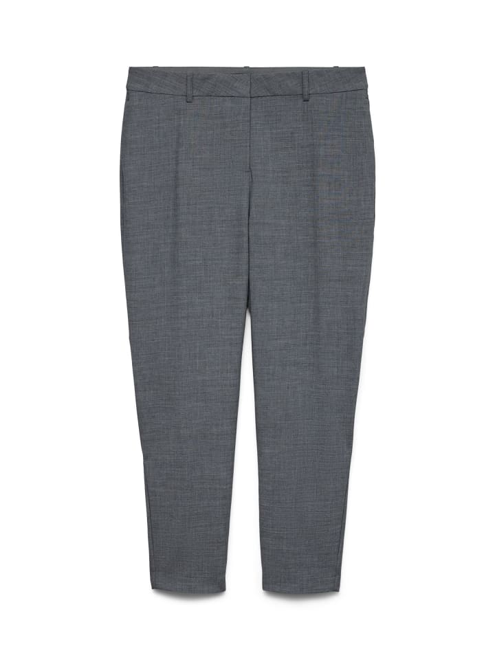 Anzughose in Medium Grey Melange