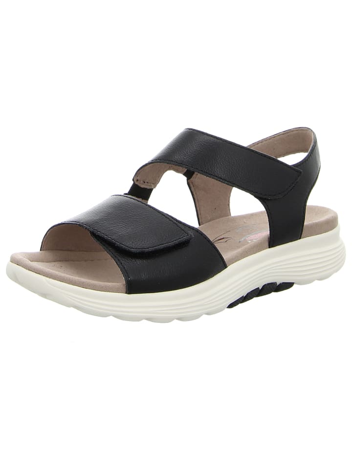 Sandale in schwarz
