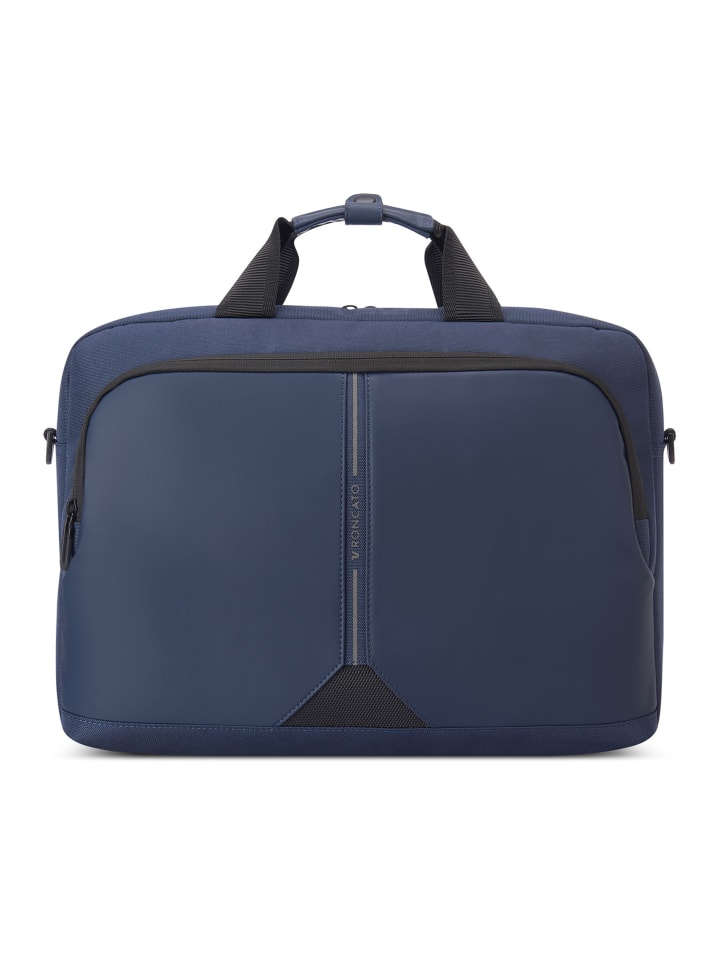 Clayton Aktentasche 30 cm Laptopfach blu notte
