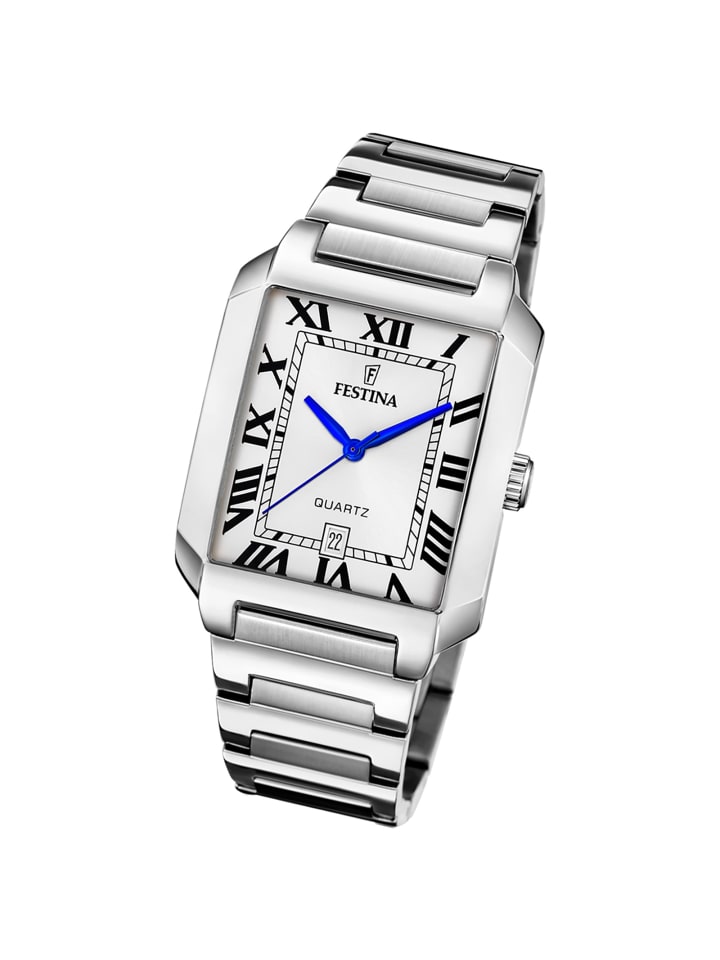 Analog-Armbanduhr Festina Trend silber groß (ca. 40,5mm)