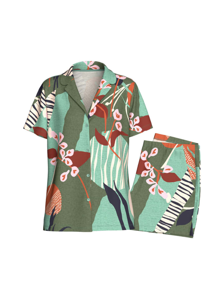 Pyjama Set IM8547P5400 in gruen