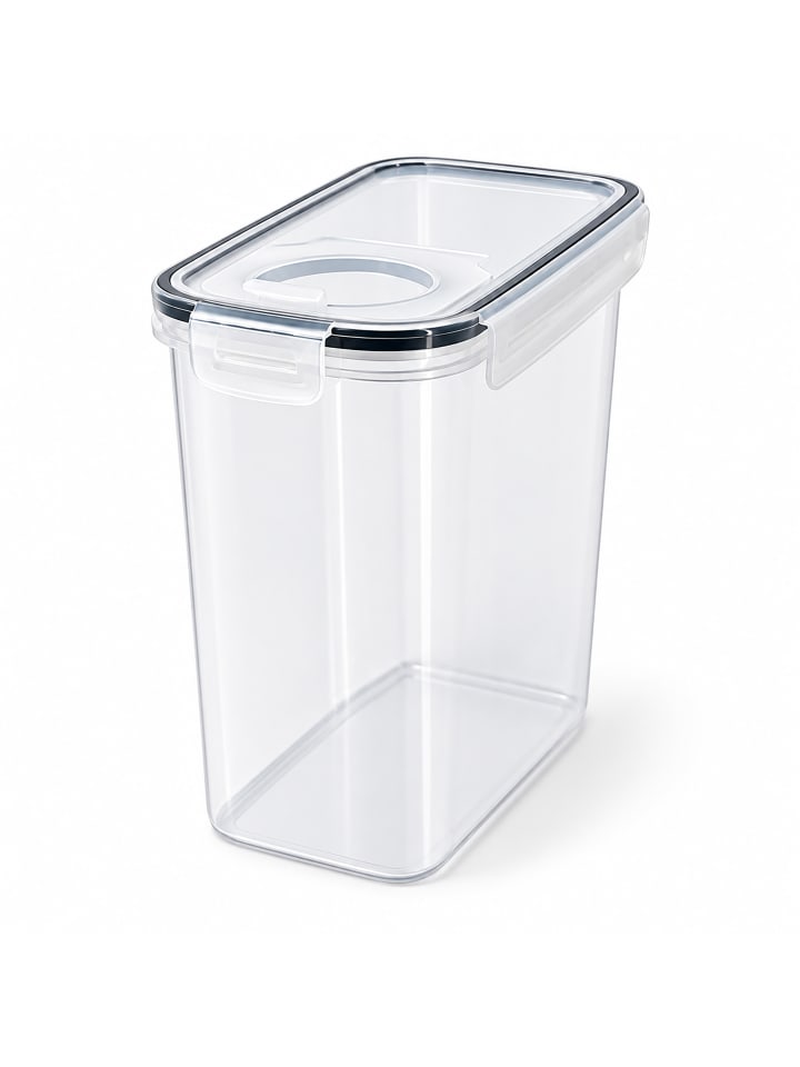 4 x Vorratsdosen in Transparent - 4 l