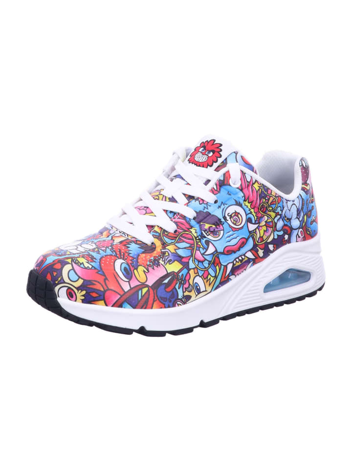 Sneaker UNO - COLOR DOODLE in multi