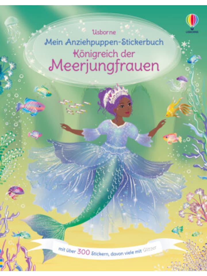 Buch - Mein Anziehpuppen-Stickerbuch: Königreich der Meerjungfrauen
