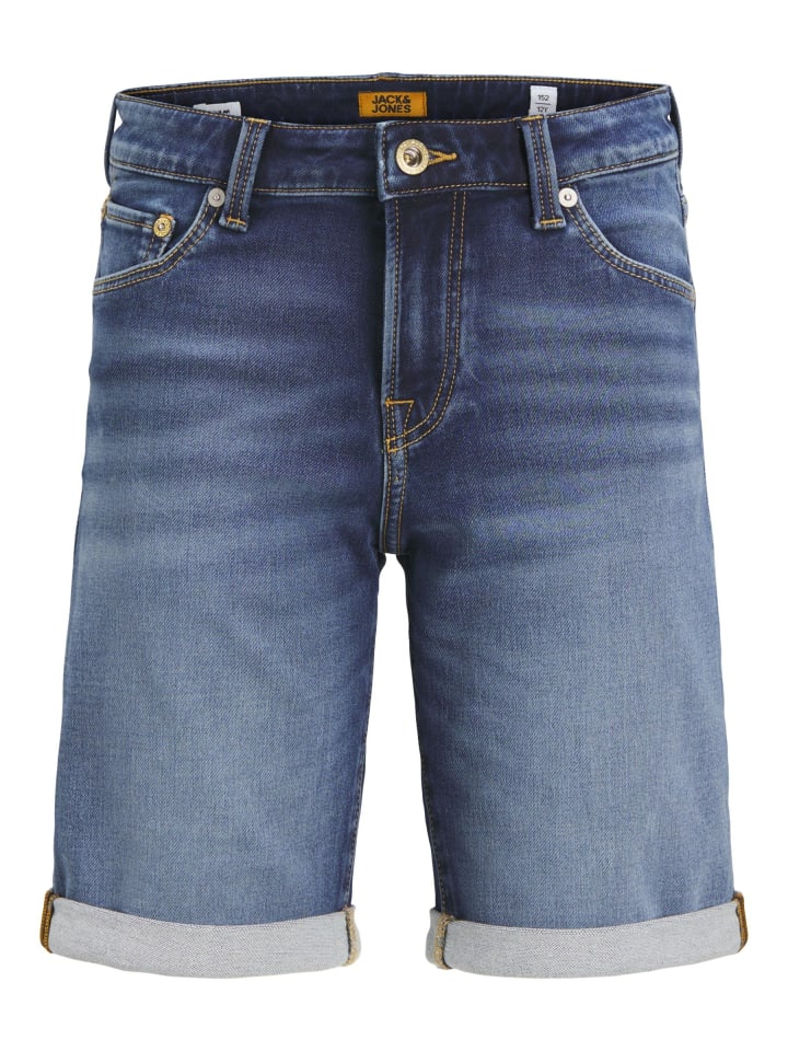Regular Fit Shorts in Blue Denim