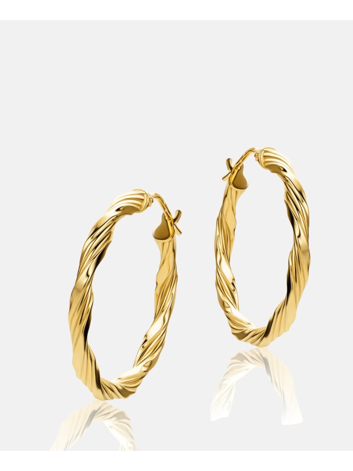 Creolen aus 375 Gelbgold