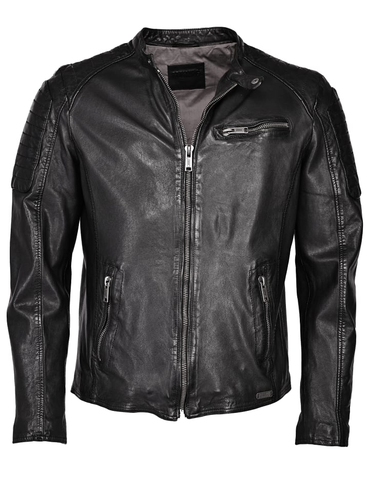 Lederjacke 31021311 in schwarz