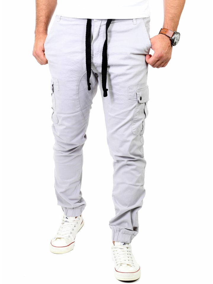 Cargohose in grau