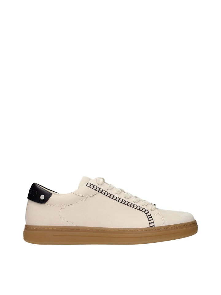 Beige Leder Sneaker