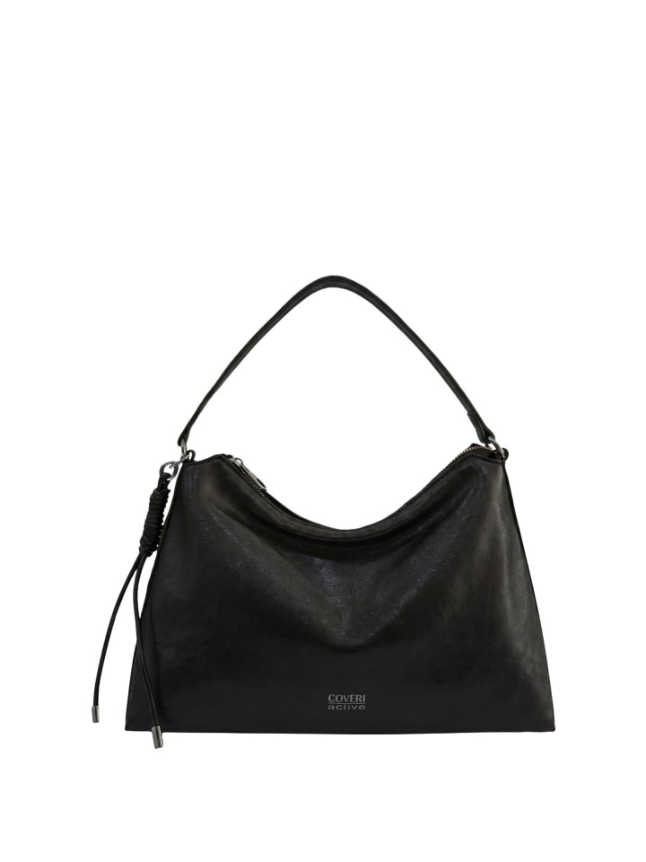 Schultertasche in BLACK