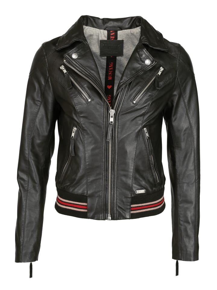 Lederjacke 31020149 in schwarz