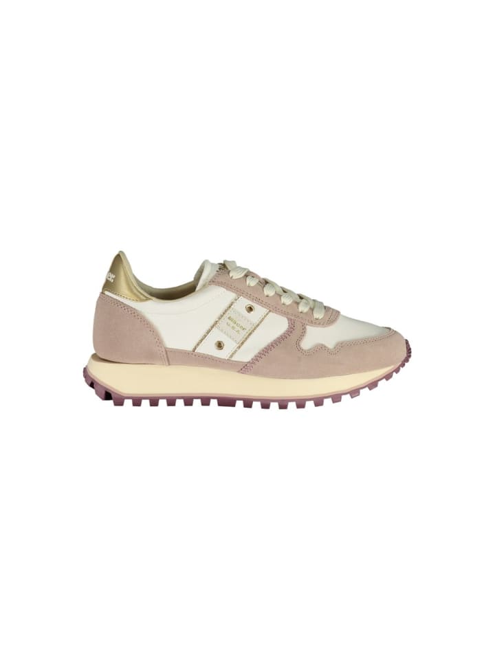 Weiß Polyester Damen Sneaker