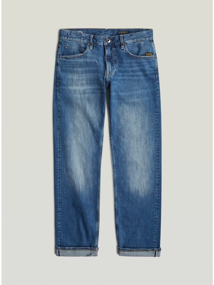 Mosa Straight Selvedge Jeans dandy
