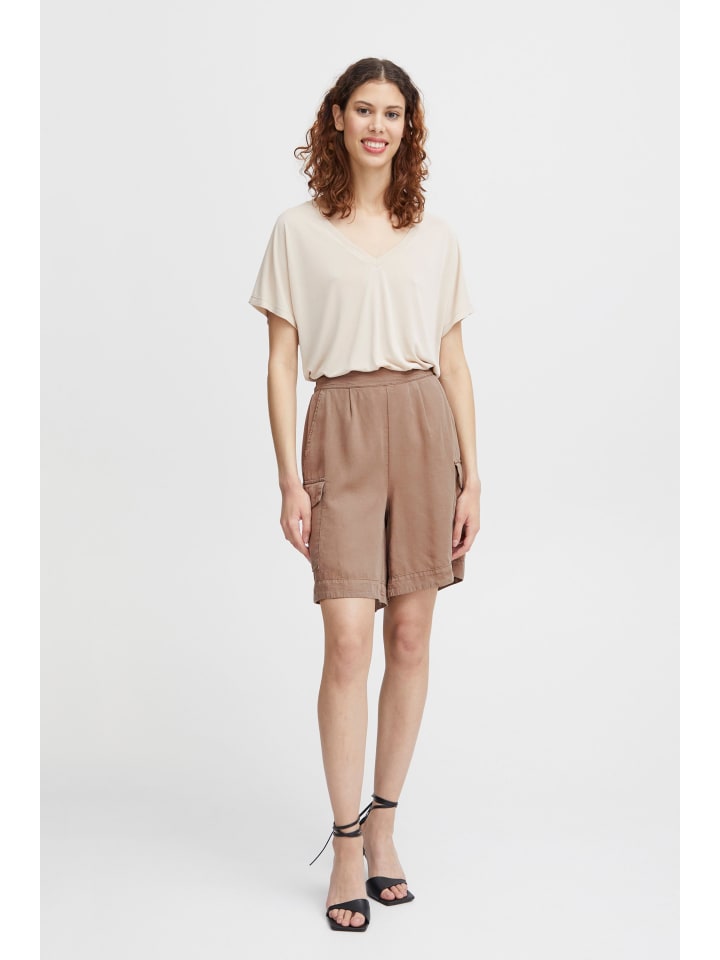 Shorts BYLUMA Loose fit in Woodsmoke