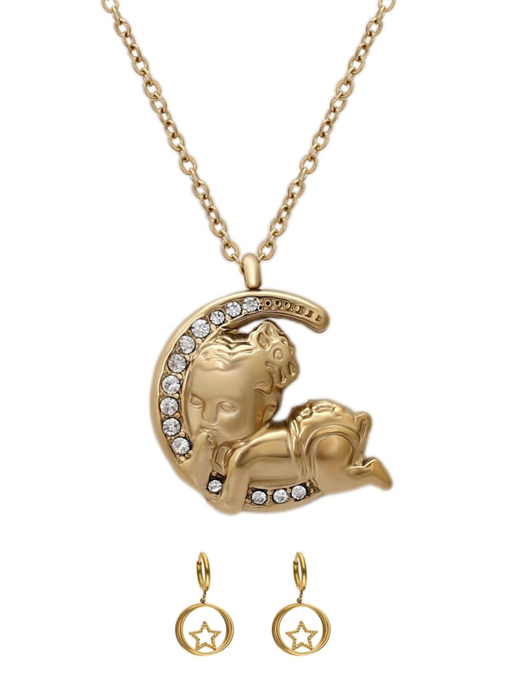 Women Jewelry Set in gold
