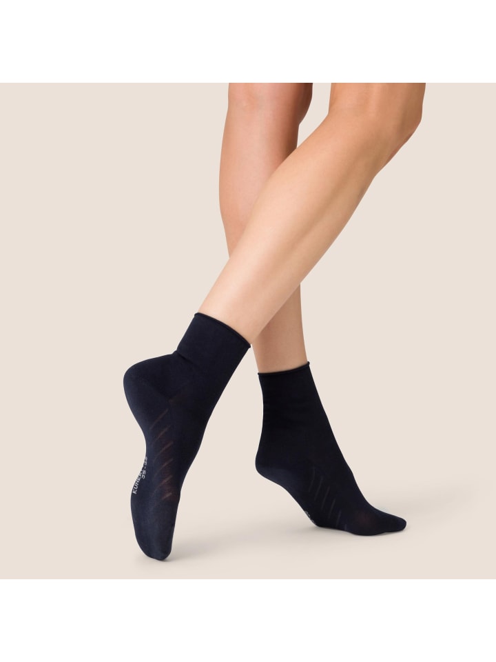 Socken Fresh Up klimaregulierend in Marine