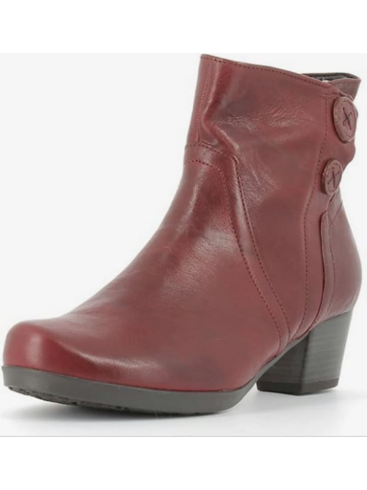 Stiefelette in rot