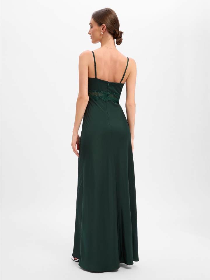 Abendkleid in tanne - 0001