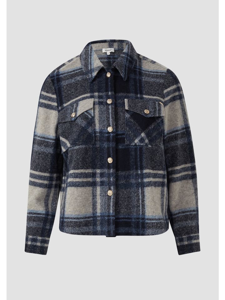 Indoor-Jacke  in  59N2_navy
