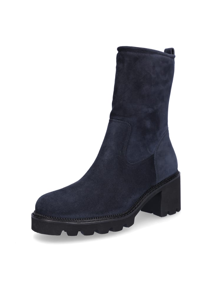 Stiefelette in Blau