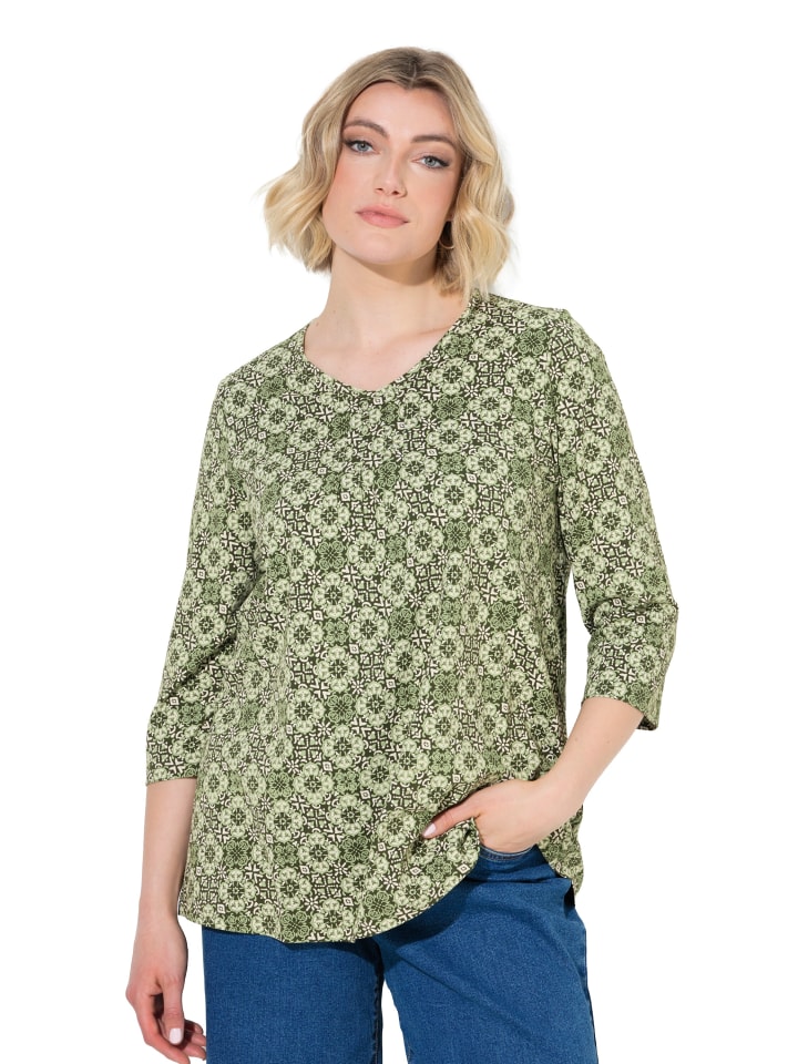 Shirt in dunkel khaki