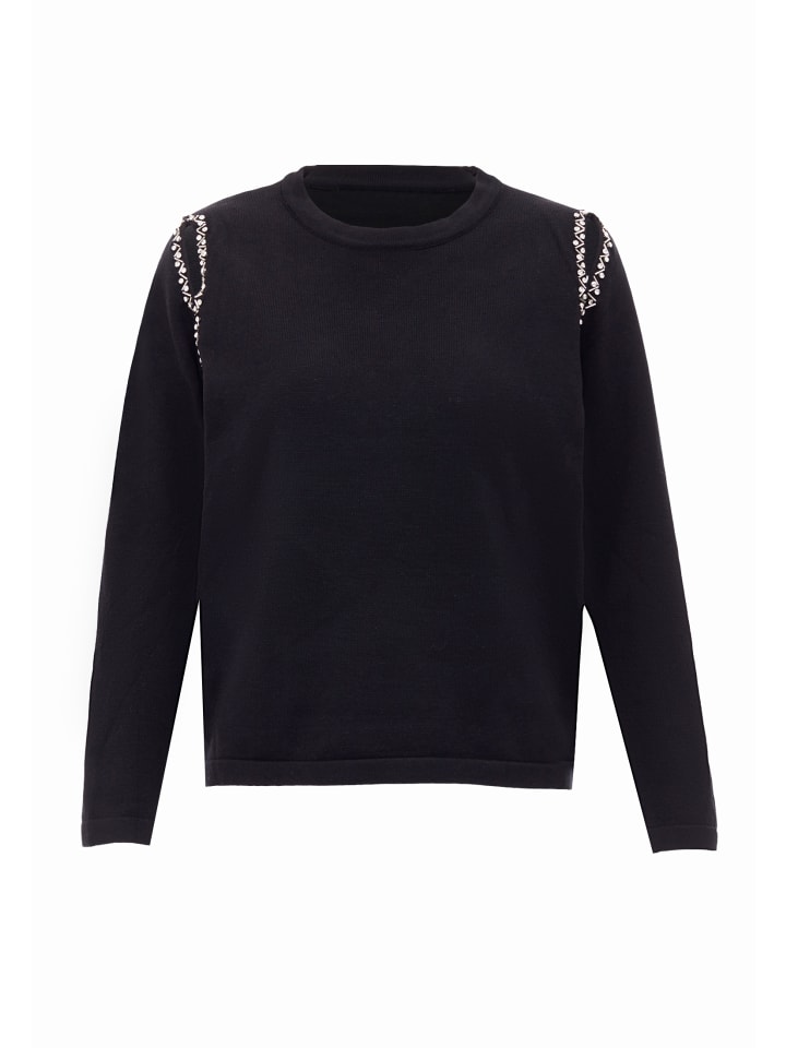 Damen Strickpullover in Schwarz