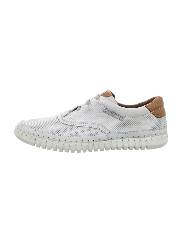 Mokassins Schnürschuhe in Weiß