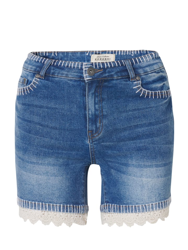 Jeans shorts. in blau