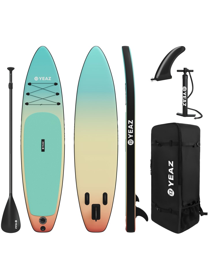 LAGUNA BEACH - EXOTRACE - SET SUP Board und Kit in türkis