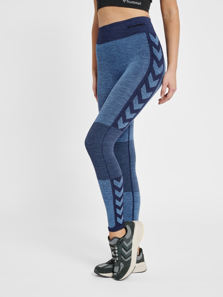Leggings Hmlclea Multisport Damen in GRANADA SKY/NAVY PEONY MELANGE