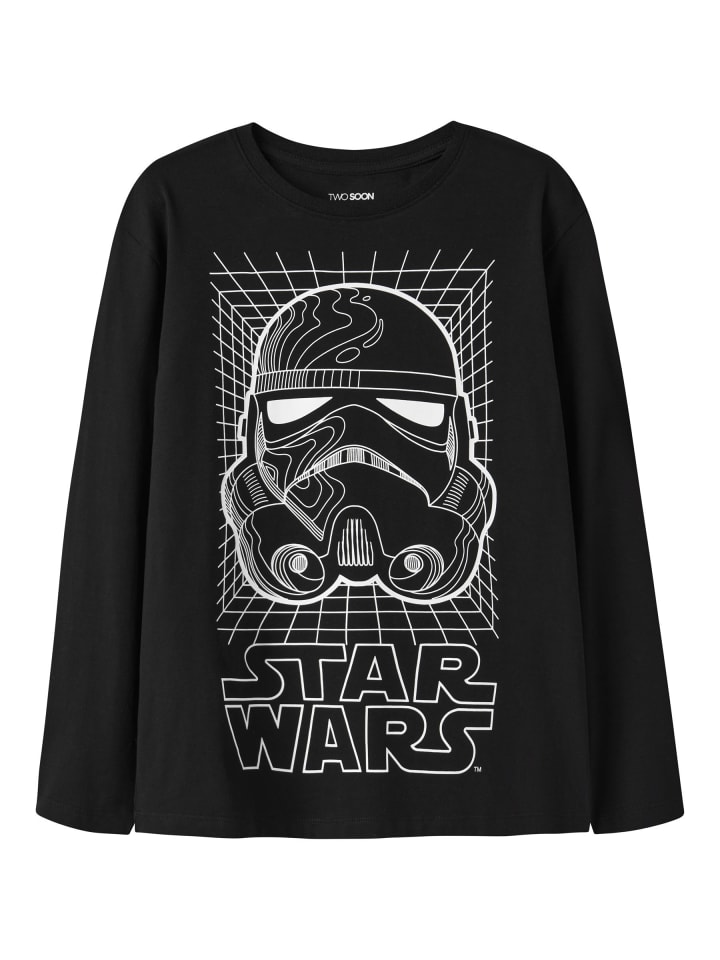 Langarmshirt in Black1