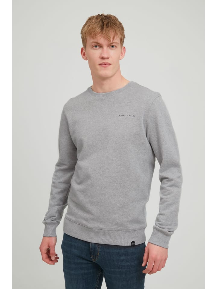 Rundhalspullover CFSeverin in Grau