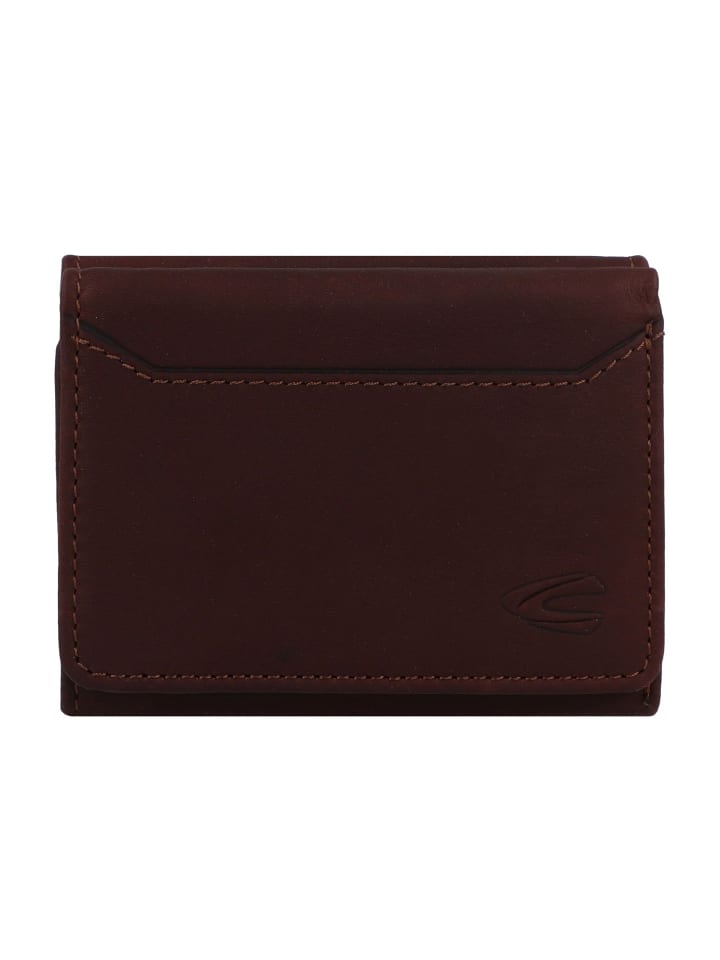 Ocean Geldbörse RFID Schutz Leder 10.5 cm cognac