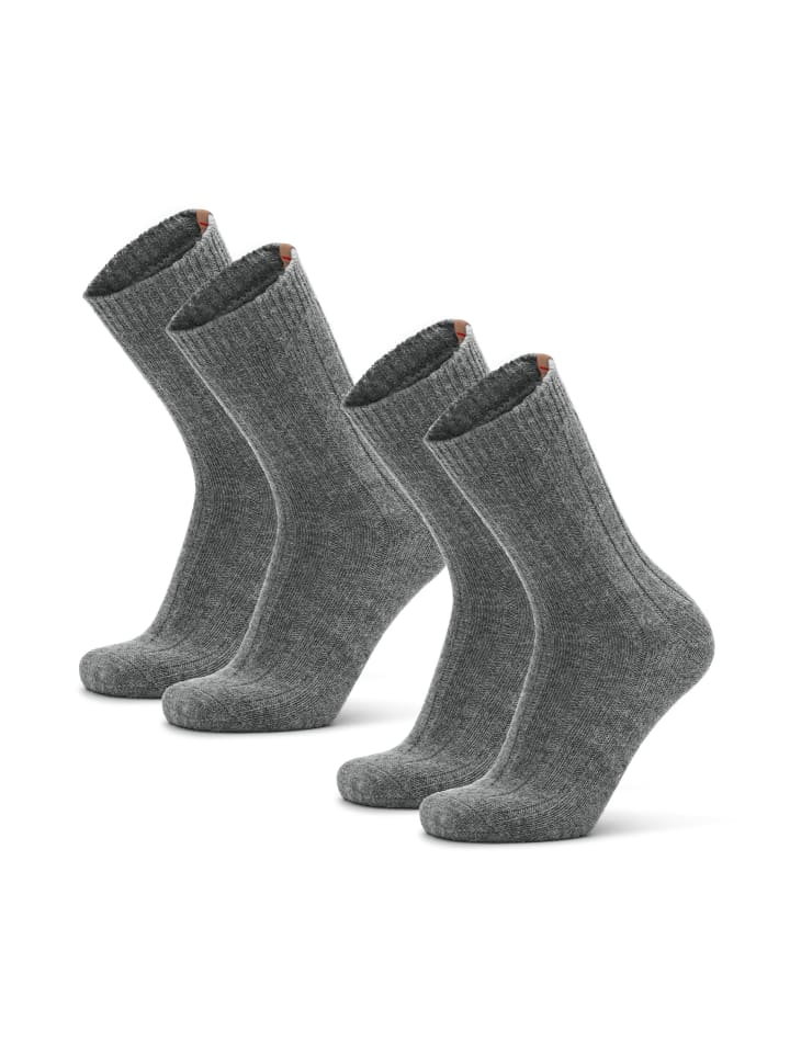 Socken Alpaca Crew in dark grey