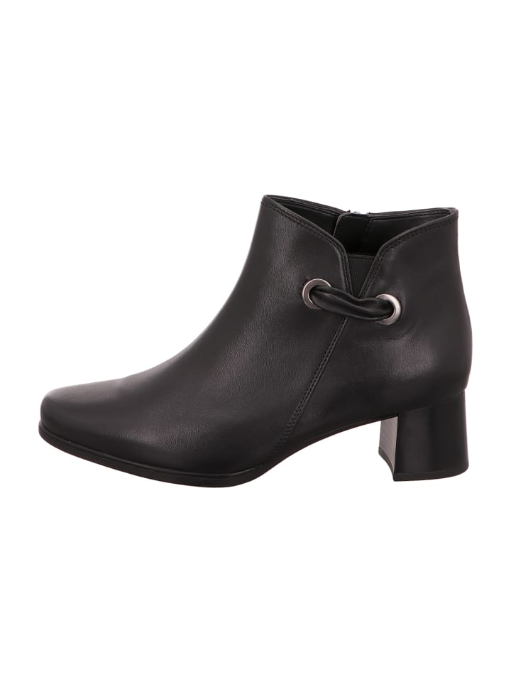 Komfort Stiefeletten in Schwarz