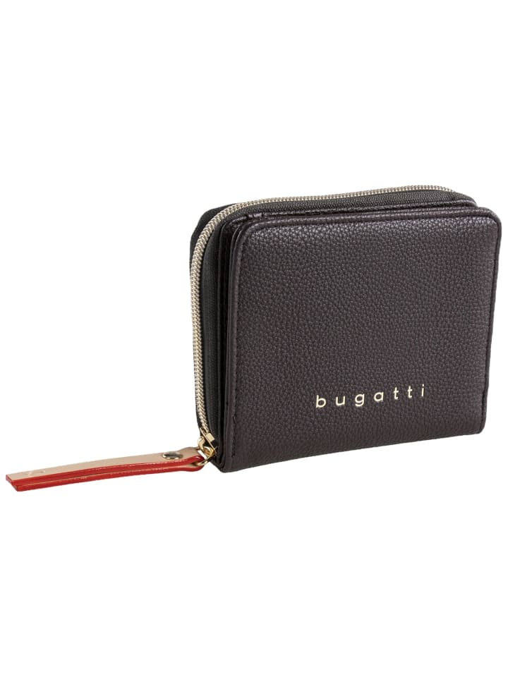 Geldbörse Ella Zipped Ladies Purse in Darkbrown