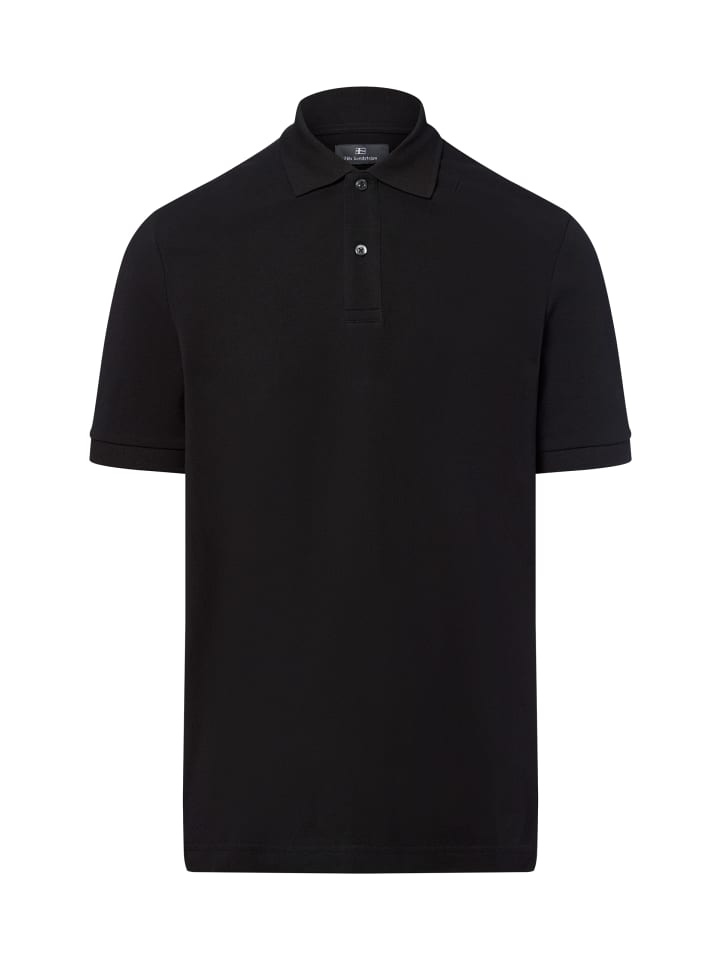 Poloshirt in schwarz - 0018