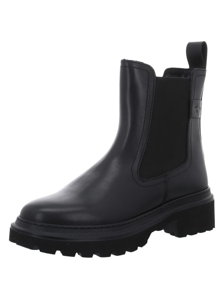 Stiefelette in schwarz