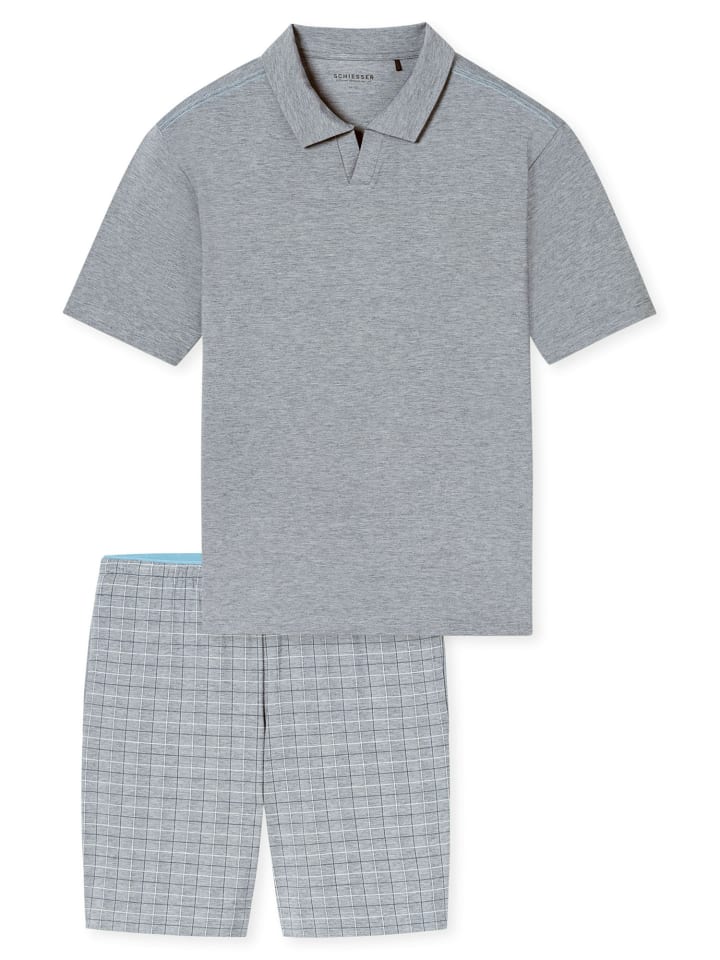 Pyjama Selected Premium Jacquard in Admiral