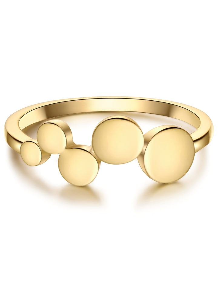 Ring aus Sterling Silber in gelbgold