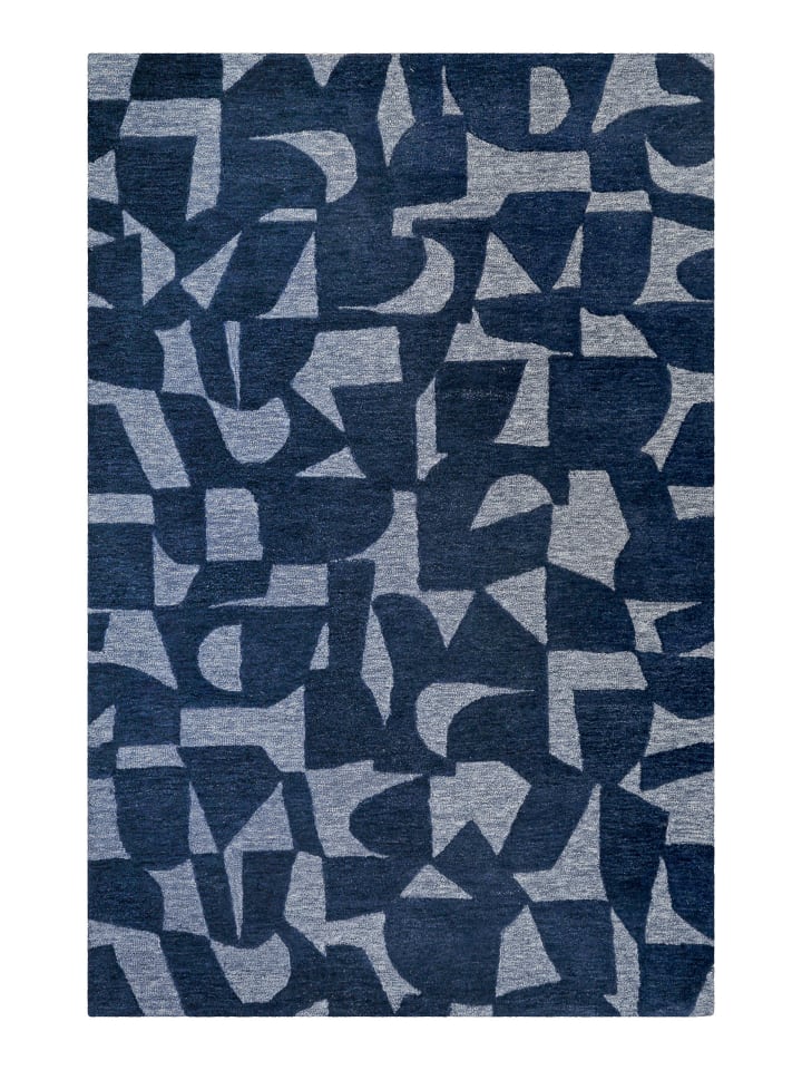 Teppich "Ocean State" in Blau Multi