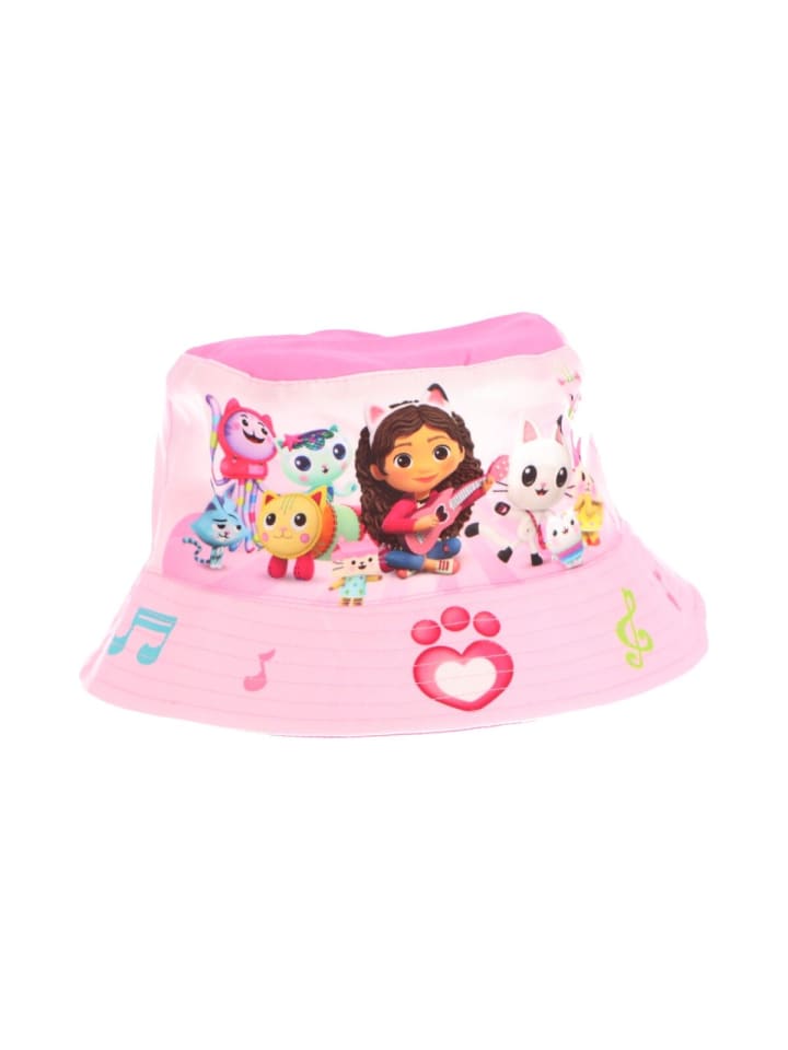 Gabby's Dollhouse Sonnenhut für Kinder UV-Schutz Fischerhut in Mehrfarbig