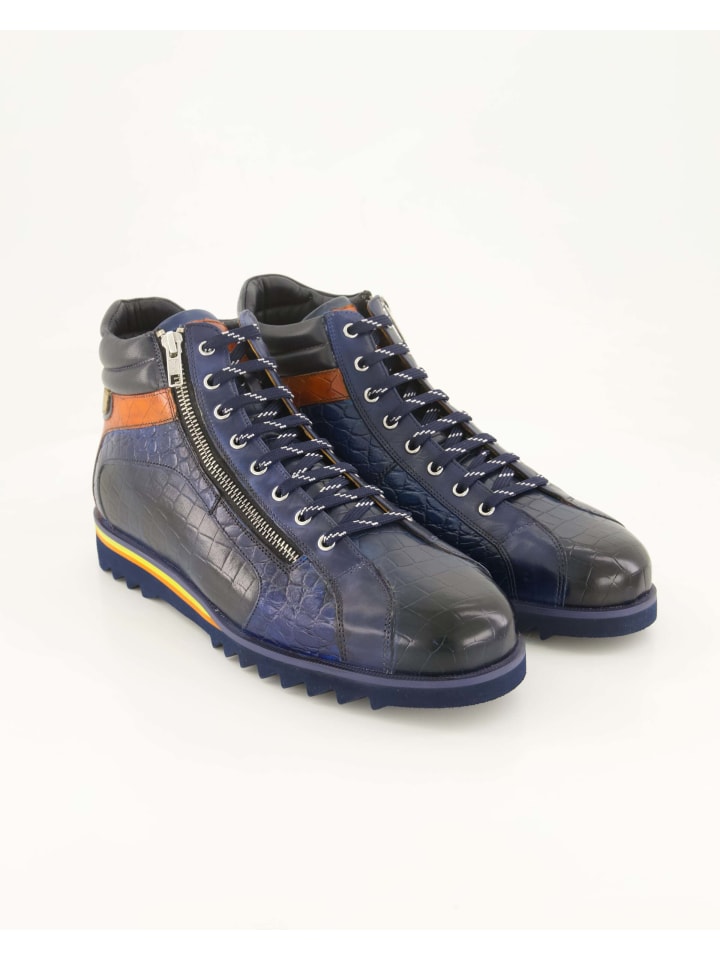 Stiefeletten in Blau