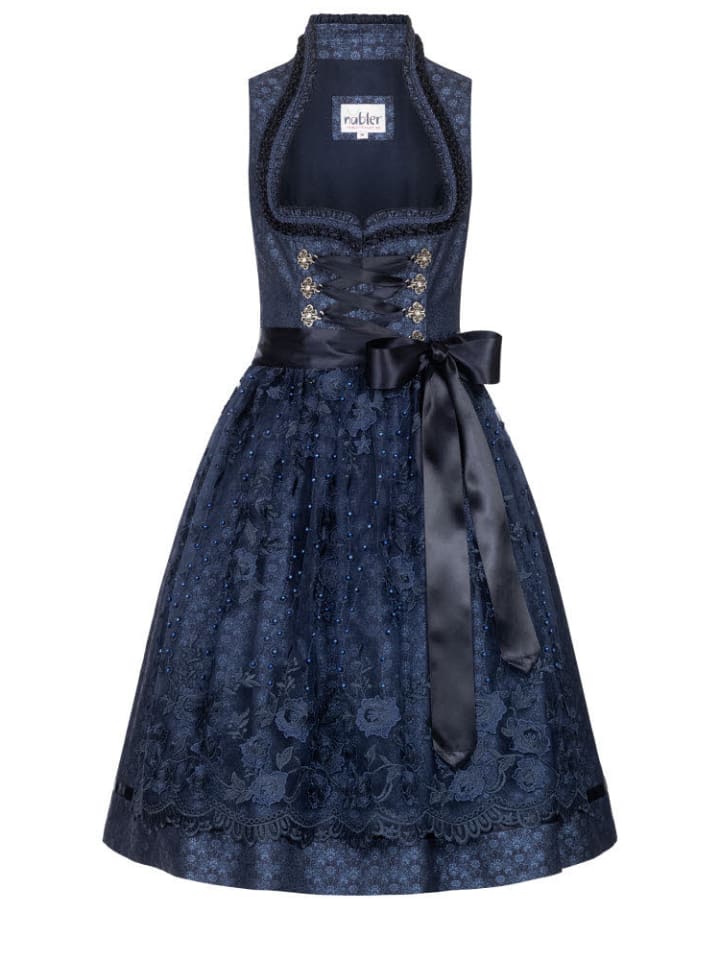 Dirndl midi Coro in Dunkelblau