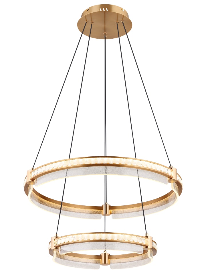 Hängeleuchte "BLONDIE" in gold