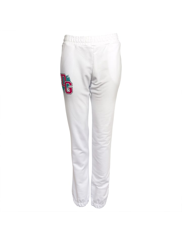 Stripe Jogginghose Weiß Blau