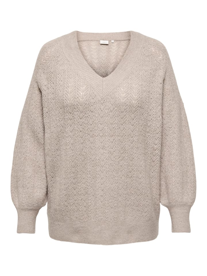 Strickpullover in String 1
