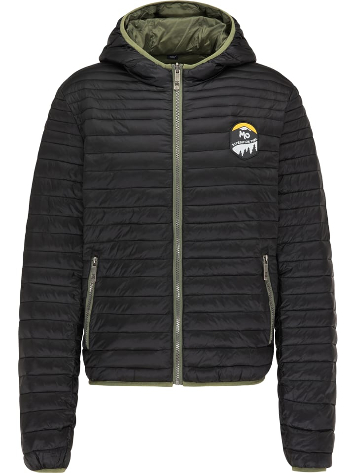 Herren Wendejacke in Schwarz