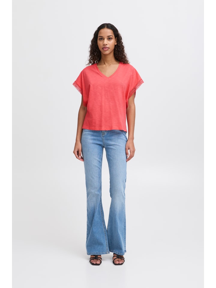 T-shirt IHOLYA Loose fit in Geranium